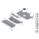Genuine BMW Engine encapsulation, front (51757348837)
