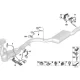 Genuine BMW Bracket for lambda probe cable (11787585924)
