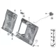 Original BMW Bowdenzug Entriegelung (52207297075)