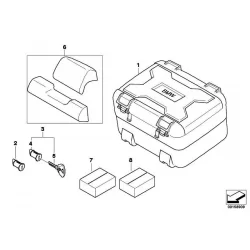 Genuine BMW Vario topcase (77438527850)