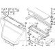 Genuine BMW Cover, oddments box, left (51477011237)