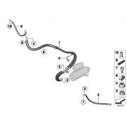 Genuine BMW CABLE ALTERNATOR-STARTER-BASE B+ (12427851482)