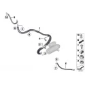 Genuine BMW CABLE ALTERNATOR-STARTER-BASE B+ (12427851482)