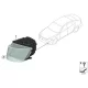 Genuine BMW Headlight, dynamic light spot, left (63117419131)