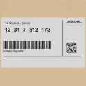 Genuine BMW Voltage regulator (12317512173)
