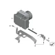 Original BMW Halter Druckmodulator (34517709306)