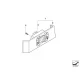 Genuine BMW Control element light (61316946319)