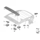 Original BMW Scharnier rechts (54349448952)