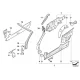 Genuine BMW Right interior side frame (41007903930)