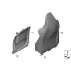 Original BMW Rückwand Sitz (52107469696)