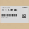 Genuine BMW (36115A143D2)