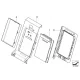 Genuine BMW Armrest panel (52203411934)