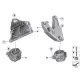 Genuine BMW Engine mount, right (22116785712)