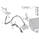 Genuine BMW Cable guide (12527621308)