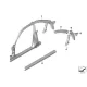 Genuine BMW C-pillar support, left (41007342111)