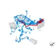 Genuine BMW Wiring harness, engine glow plug module (12518580165)