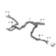 Genuine BMW Conduit for engine (12518404154)