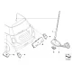 Genuine BMW 65203449650 - Antenna rod