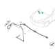 Original BMW Düsenkette Scheibenwaschanlage (61667388756)