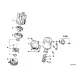 Genuine BMW Distributor (12111289845)