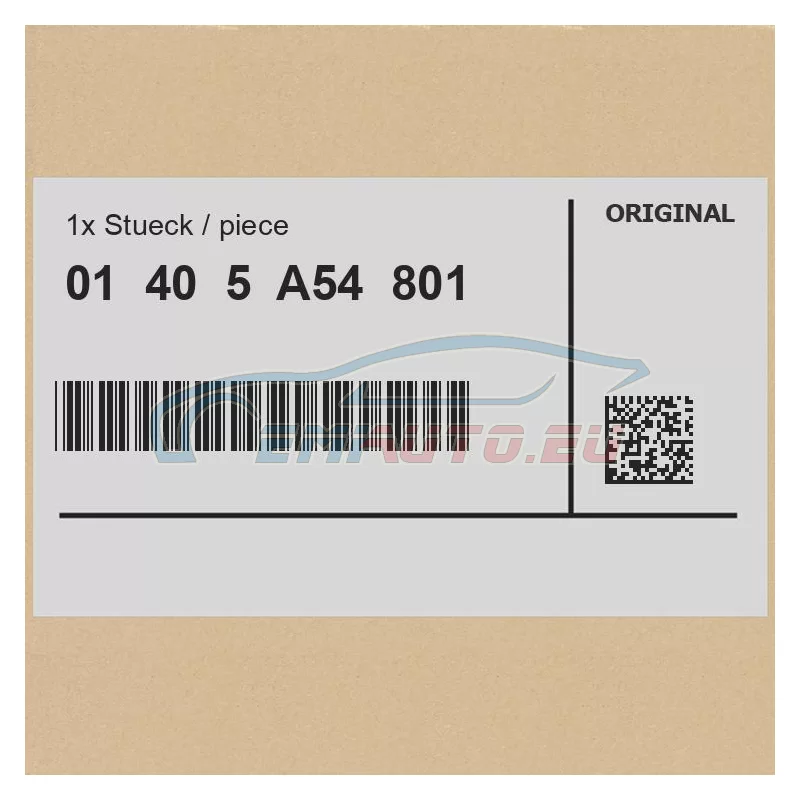 Genuine BMW 01405A54801
