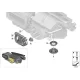 Genuine BMW Supporting ring (64119290524)