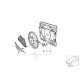 Genuine BMW Compression shroud (64546928034)