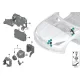 Genuine BMW Bracket, control unit (61359331170)