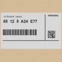 Genuine BMW 65125A24E77