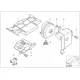 Genuine BMW 65756910535 - Inclination indicator