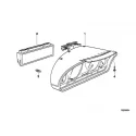 Genuine BMW INSTRUMENTS COMBINATION UNCODED (62106942232)