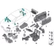 Original BMW Halter Stromverteiler (61136816399)
