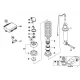 Original BMW Federbein hinten (33521092379)