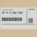 Genuine BMW 76115A80CB4