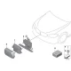 Original BMW Halter Sensor (66316873401)