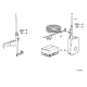 Genuine BMW Installing set automatic antenna (65221368158)