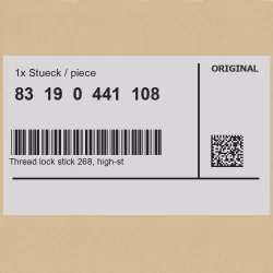 Оригинал BMW Резьб.фиксатор Stick 268, высокопрочн. (83190441108)