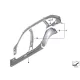 Genuine BMW Left interior side frame (41007437427)