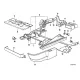 Genuine BMW Covering outer left (52101934603)