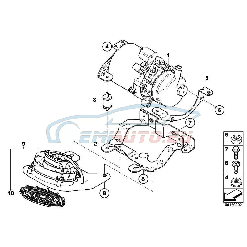 Genuine Mini Exchange power Steering Pump (32416778425)
